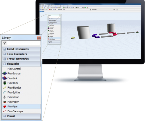 Flexsim Fluids